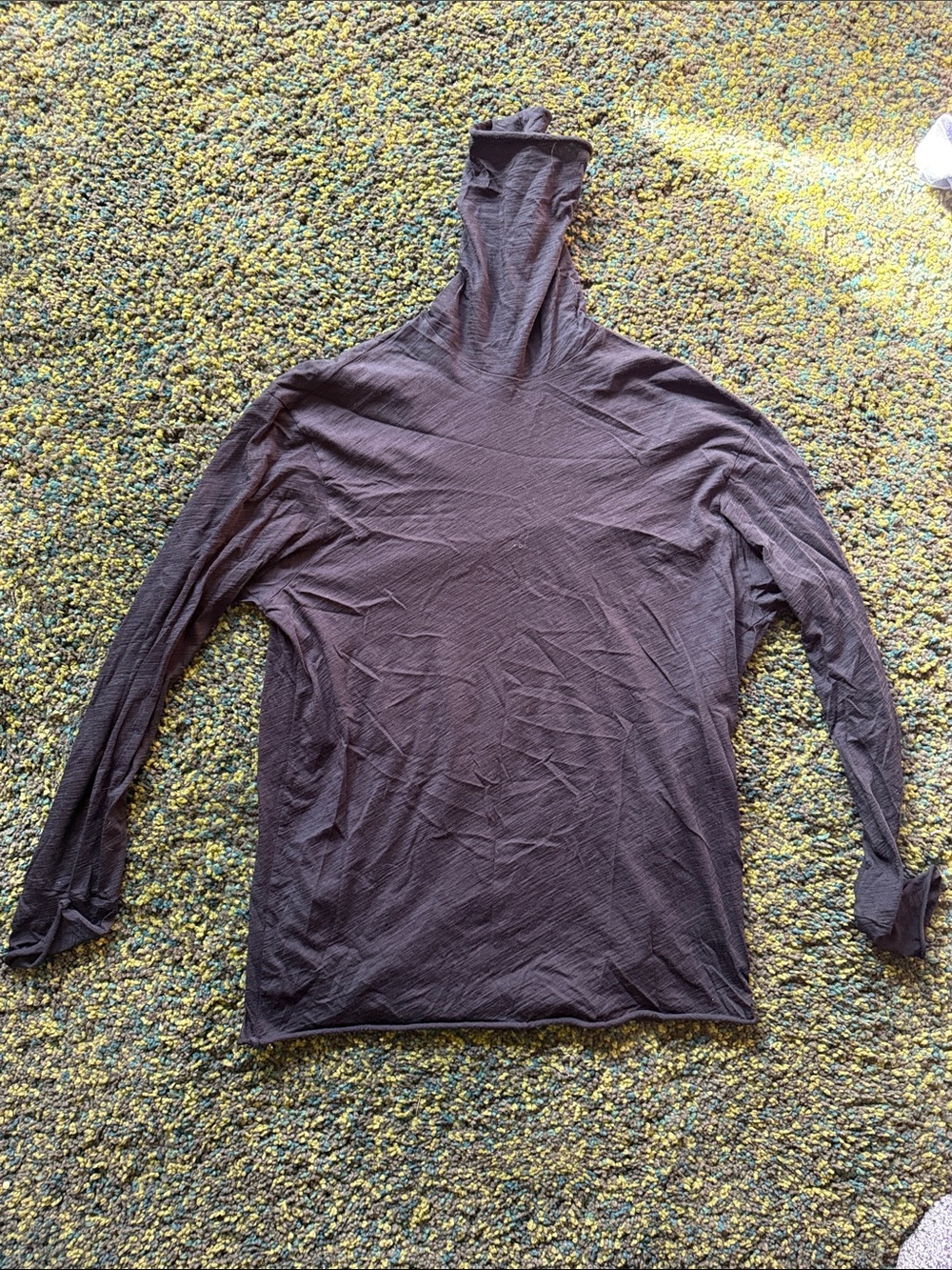 Outlier Dreamweight Rawcut Merino Wool Turtleneck